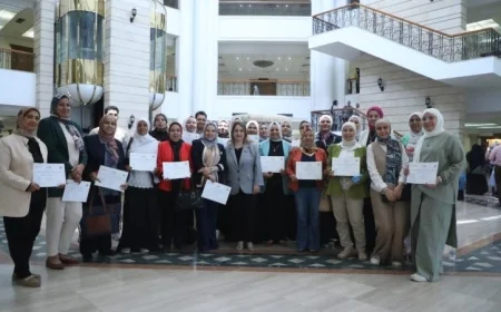 وزارة الصحة تُنهي برنامج التميز للمعاهد الفنية الصحية بالتعاون مع فولبرايت