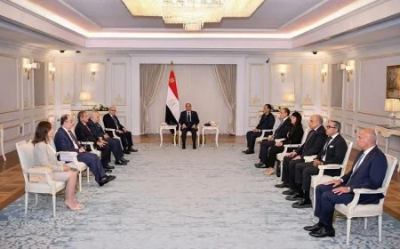 الرئيس السيسي يشدد على دعم مصر الثابت لسيادة لبنان ووحدة أراضيه وسلامتها