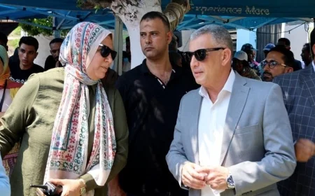 محافظ الإسماعيلية يواصل متابعة سير انتخابات جولة الإعادة ميدانياً لانتظام العملية