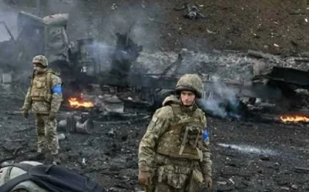 مقتل ثلاثة أشخاص وإصابة تسعة في هجوم جوي روسي على كييف