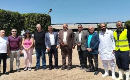 وزير الزراعة اللبناني يزور الإسكندرية والنوبارية لمتابعة المشروعات التنموية الهامة