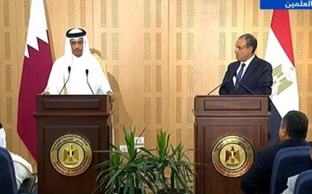 اجتماع صحفي مرتقب يجمع بين وزير الخارجية ورئيس وزراء قطر