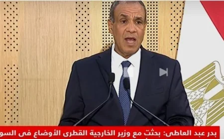 انطلاق تعاون سياسي جديد بين مصر وقطر بتدشين آلية للتشاور