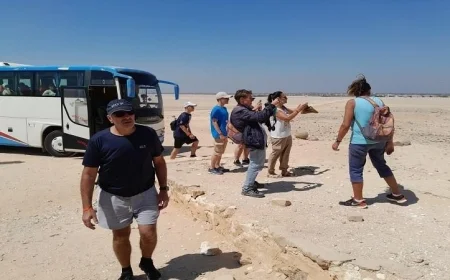 المنيا وجهة سياحية مفضلة لاستقبال الأفواج لزيارة المعالم الأثرية