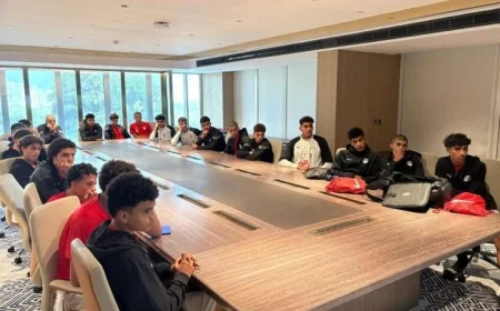 محاضرة فنية حاسمة تجهز منتخب تحت 17 عاما لمواجهة عمان في كأس الخليج