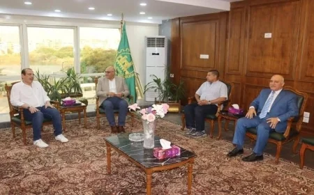 محافظ القليوبية يستضيف نائب وزير الصحة لتعزيز جهود الطب الوقائي والرعاية الصحية