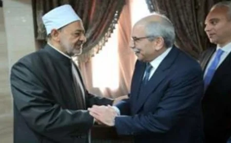 شيخ الأزهر لرئيس وزراء لبنان: الوحدة طريق نهضة وتقدم أمتنا