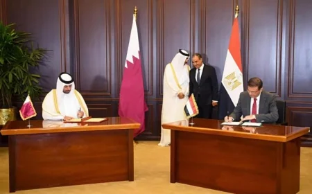 وزيرا الزراعة والبلدية في قطر يوقعان مذكرة تفاهم لتعزيز التعاون المشترك