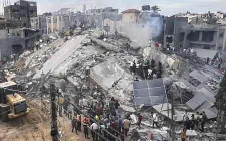 استشهاد 21 فلسطينيا في قصف إسرائيلي طال مناطق متفرقة في غزة منذ فجر اليوم