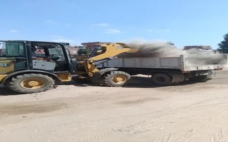 تنظيف مدينة الإسماعيلية برفع ٥٧٤٥ طن من المخلفات في أسبوع واحد