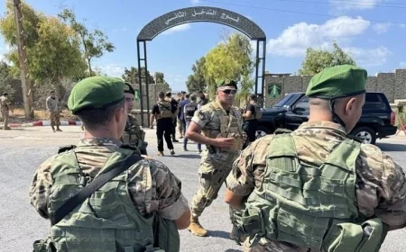 الجيش اللبناني يؤكد التزامه بالواجب الوطني رغم كافة التحديات والصعوبات
