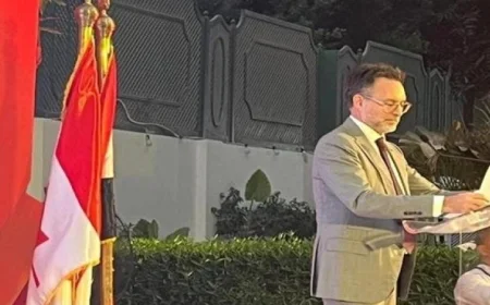 السفير الكندي يعرب عن دعم جهود مصر لوقف إطلاق النار في غزة وتأكيد موقفها ضد التهجير