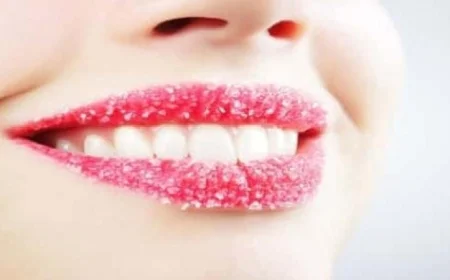 أفضل الوصفات الطبيعية لتقشير الشفاه والحفاظ على نعومتها الجذابة