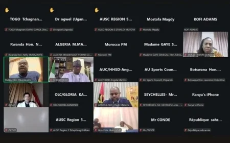 استعدادات مصر لاستضافة دورة الألعاب الإفريقية 2027 محور اجتماع وزير الرياضة