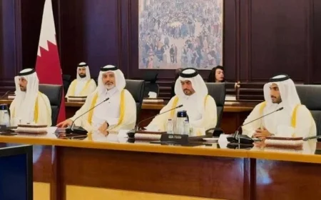 الأنصاري: تعزيز التعاون بين قطر ومصر في اجتماع اللجنة العليا المشتركة