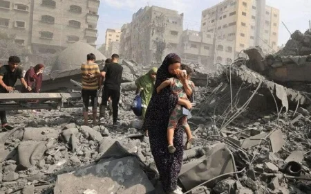 إسرائيل تقصف مدينة غزة وتسفر عن استشهاد 8 فلسطينيين وارتفاع حصيلة الشهداء إلى 70 منذ الفجر