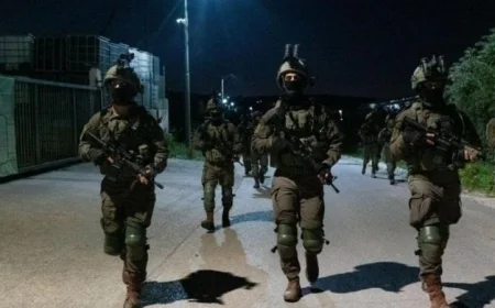 اشتباكات عنيفة عقب اقتحام الجيش الإسرائيلي لبلدة غرب رام الله