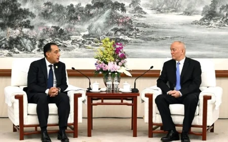 مدبولي يحفز الشركات الصينية على الاستثمار في قطاع السيارات الكهربائية في مصر