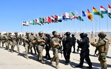 انطلاق فعاليات التدريب المشترك بين مصر والولايات المتحدة النجم الساطع 2025