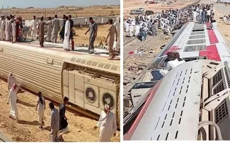 وزيرة التنمية المحلية تتابع تفاصيل حادث انقلاب قطار في محافظة مطروح مع المحافظ