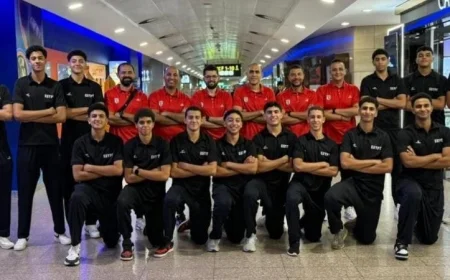 تعرف على قائمة منتخب مصر المشاركة في بطولة إفريقيا للناشئين في كرة السلة