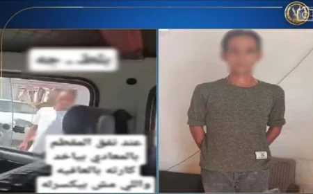 القبض على عاطل يجبر سائقي ميكروباصات الأجرة على دفع أموال