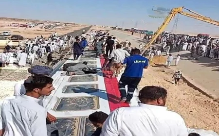 ارتفاع عدد مصابي حادث قطار مطروح إلى 94 إصابة حسب وزارة الصحة