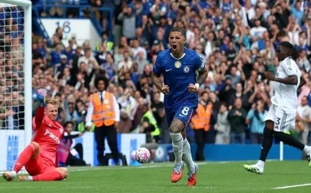 تشيلسي يتألق بانتصار نظيف على فولهام في الدوري الإنجليزي بهدفين
