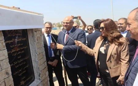 محافظ القليوبية ووزيرة التنمية المحلية يطلقان مشروع تطوير شارع نبوية موسى بشبرا