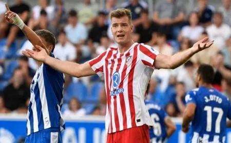 أتلتيكو مدريد وألافيس يتقاسمان النقاط بتعادل مثير 1-1 في الدوري الإسباني