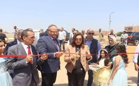 وزيرة التنمية المحلية تُطلق المحطة الوسيطة لجمع القمامة بالقناطر الخيرية وتُحدث فرقاً في البيئة