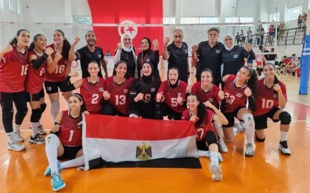 فوز تاريخي لناشئات الطائرة ببطولة إفريقيا وتأهلهن المذهل لكأس العالم