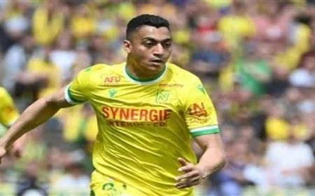 مصطفى محمد يقود نانت للفوز الأول في الدوري الفرنسي