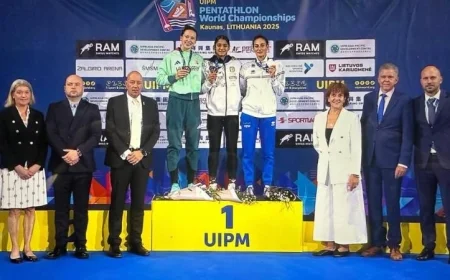 وزير الرياضة يبارك لمنتخب مصر فوزه ببطولة العالم للخماسي الحديث