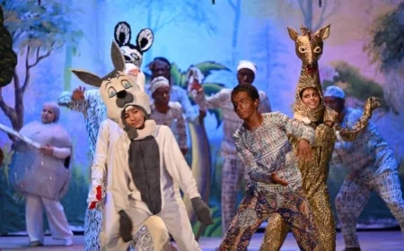 صور رحلة مثيرة للبحث عن الخير والسلام في عرض أمادو بختام مهرجان مسرح الطفل