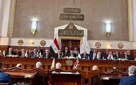 أعضاء النيابة الإدارية يؤدون اليمين الدستورية أمام مجلس القضاء الأعلى اليوم