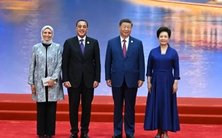 رئيس الوزراء يحضر العشاء الرسمي في قمة منظمة شنغهاي للتعاون