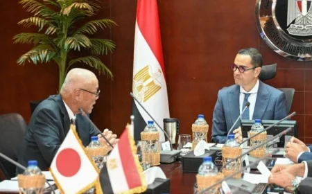 وزير الاستثمار يلتقي السفير الياباني في القاهرة لبحث فرص تعزيز التعاون الاقتصادي