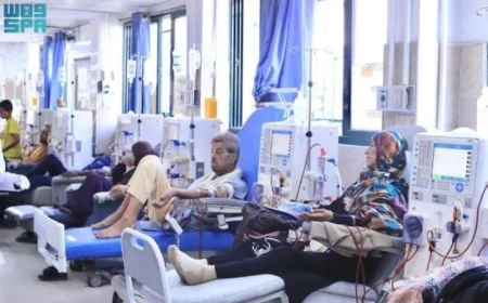 مركز الملك سلمان للإغاثة ينفذ مشروعًا طبيًا جديدًا في مجمع ناصر الطبي بقطاع غزة