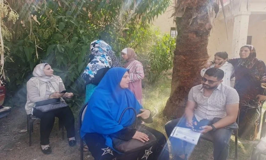 جامعة الفيوم: قافلة متكاملة لخدمات الكشف والعلاج لأهالي قرية اللاهون
