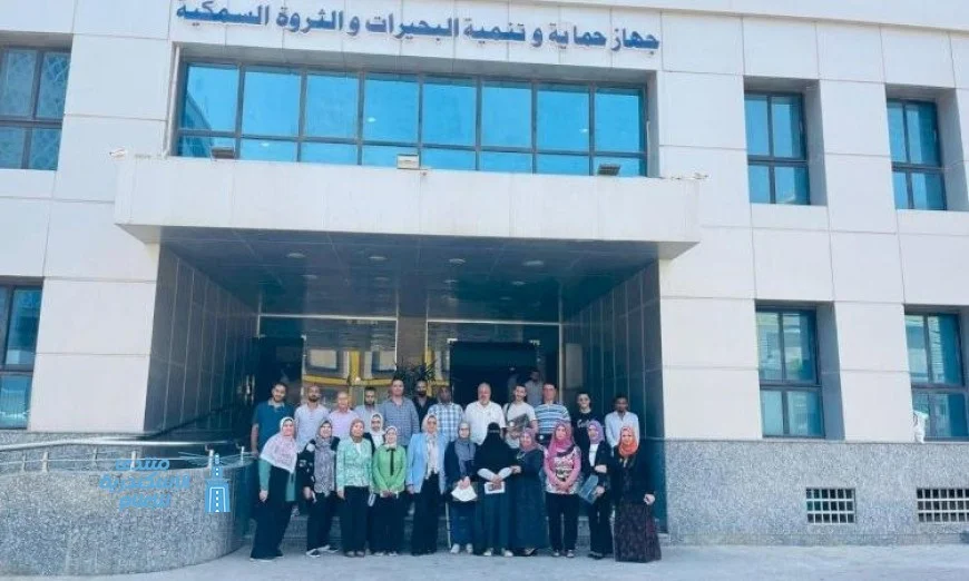 جهاز حماية البحيرات يدشن المرحلة الثالثة من إطلاق يرقات الجمبري في بحيرة قارون