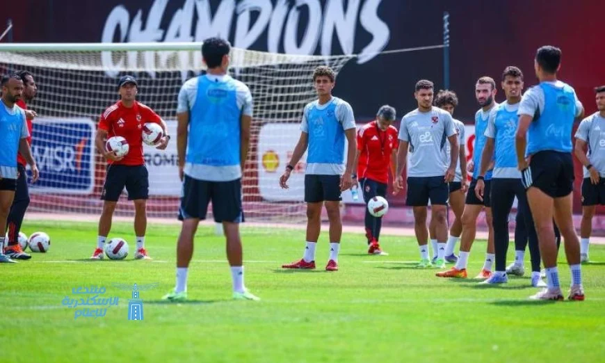 الأهلي يختتم تدريباته لمواجهة حاسمة ضد فاركو غدا في الدوري الممتاز