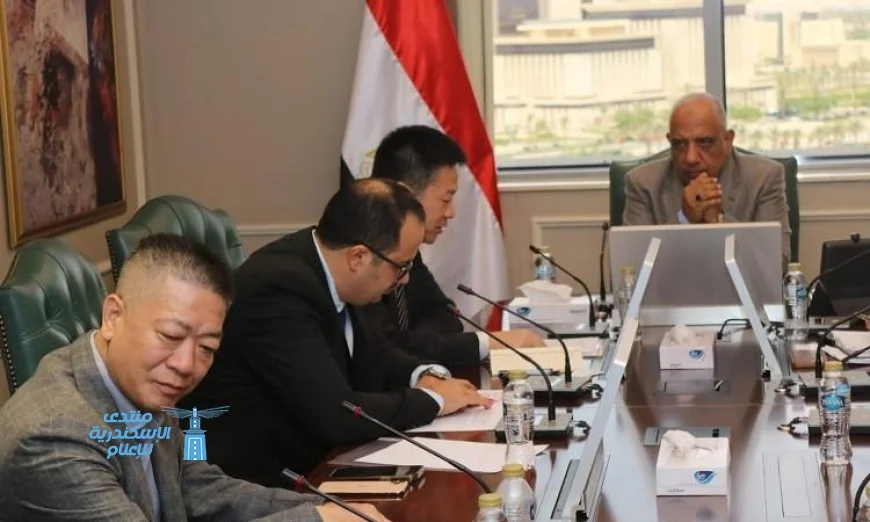 وزير الكهرباء يناقش توطين صناعة المعدات الكهربائية مع شركة انكورا الصينية