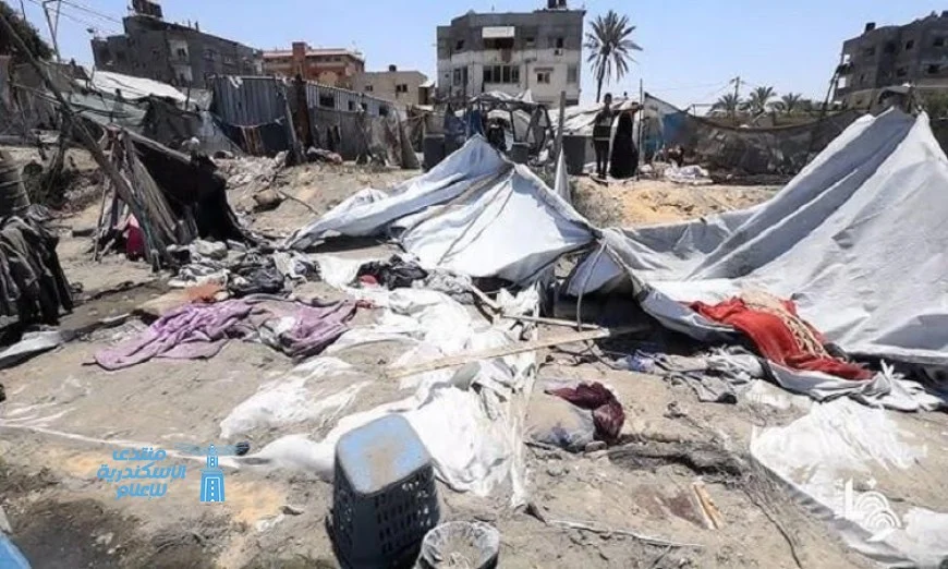 قصف إسرائيلي على خيمة نازحين في خان يونس يسفر عن استشهاد شخصين وإصابات أخرى