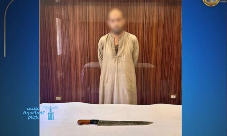 القبض على المتهم بتهديد زوجة شقيقه بسلاح أبيض واعتدائه اللفظي في القليوبية