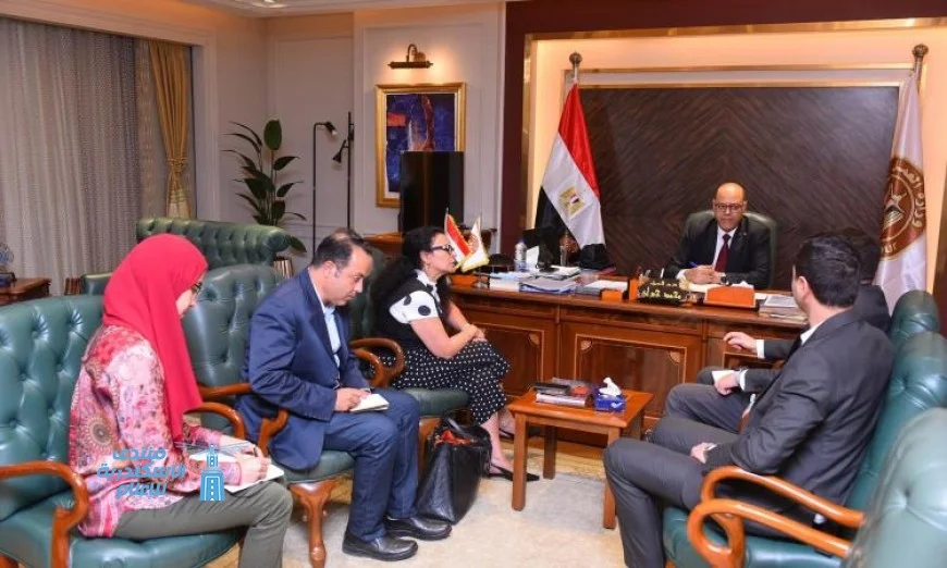وزير العمل يجتمع مع وفد شركة ماجنت بلتون للحلول الإدارية لتعزيز التعاون