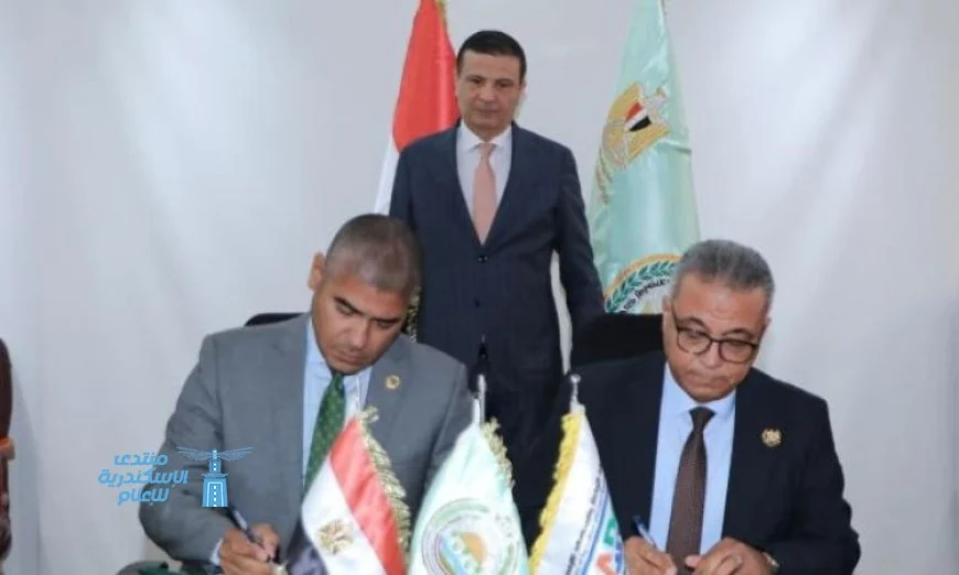 وزير الزراعة يحضر توقيع بروتوكول لتصنيع آلات تطويش الذرة محليا لتعزيز الإنتاج الوطني