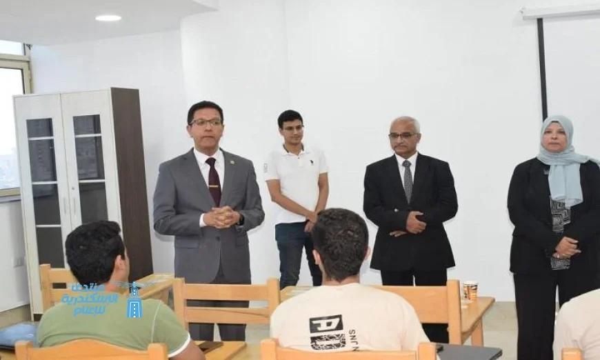 رئيس جامعة بنها يشهد فعاليات المبادرة الرئاسية كن مستعدا بحماس وتفاعل