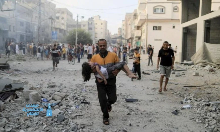 ضحايا وجرحى بسبب قصف الاحتلال على حي الصبرة وزيكيم في غزة