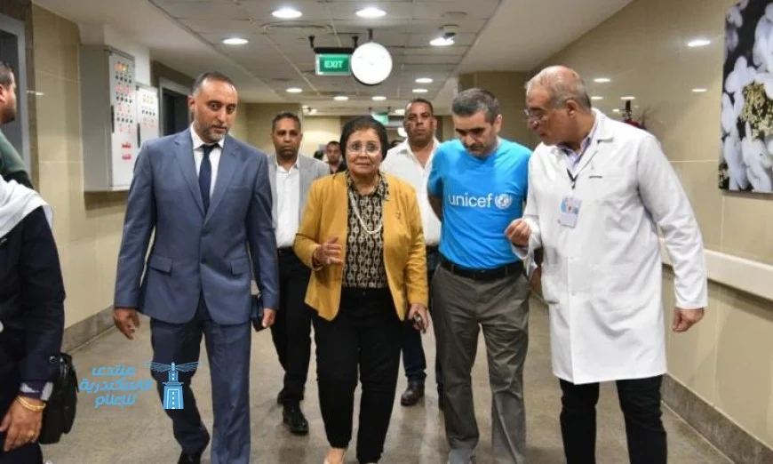 نائب وزير الصحة تتعاون مع اليونيسف لتطوير مستشفى يقدم خدمات متخصصة للنساء